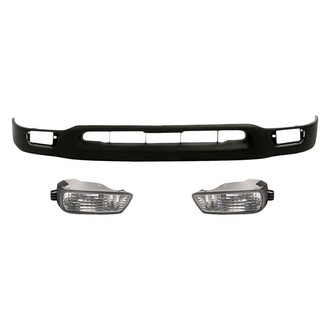 Sherman® - 3-Piece (Front Bumper Valance, Front Driver and Passenger Side Turn Signal/Parking Light) (Value Line)