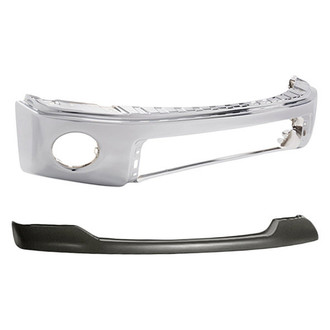 Sherman® - 2-Piece (Front Upper Bumper Cover, Front Bumper Face Bar) (Value Line)