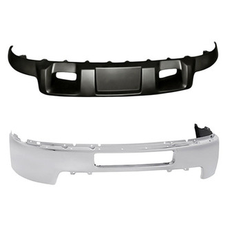 Sherman® - 2-Piece (Front Bumper Face Bar, Front Lower Bumper Air Deflector) (Value Line)