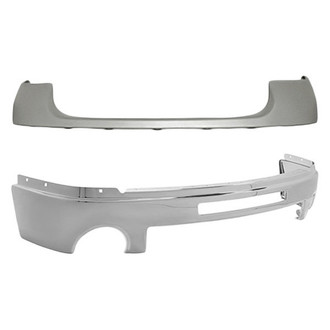 Sherman® - 2-Piece (Front Upper Bumper Cover, Front Bumper Face Bar) (Value Line)
