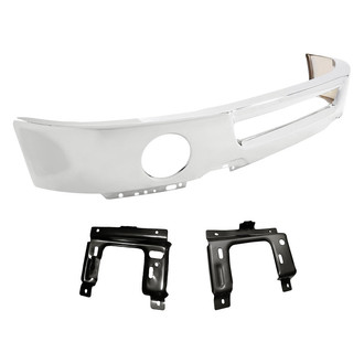 Sherman® - 3-Piece (Front Bumper Face Bar, Front Inner and Outer Bumper Mounting Plate) (Value Line)