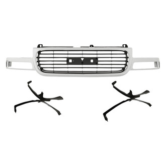 Sherman® - 3-Piece (Grille, Front Inner and Outer Bumper Filler) (Value Line)
