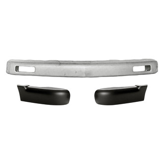 Sherman® - 3-Piece (Front Bumper Face Bar, Front Inner and Outer Bumper End) (Value Line)
