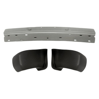 Sherman® - 3-Piece (Rear Bumper, Rear Inner and Outer Bumper End) (Value Line)
