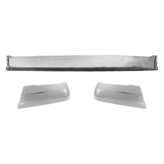 Sherman® - 3-Piece (Rear Bumper Face Bar, Rear Inner and Outer Bumper End) (Value Line)