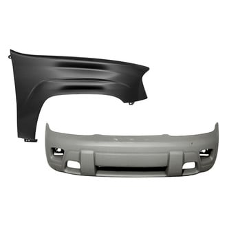 Sherman® - 2-Piece (Front Bumper Cover, Front Passenger Side Fender) (Value Line)