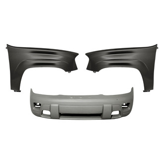 Sherman® - 3-Piece (Front Bumper Cover, Front Driver and Passenger Side Fender) (CAPA Certified)