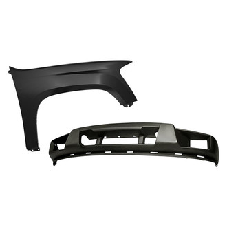 Sherman® - 2-Piece (Front Lower Bumper Cover, Front Passenger Side Fender) (CAPA Certified)