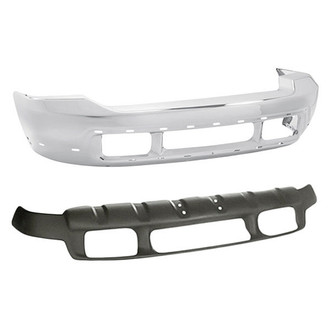 Sherman® - 2-Piece (Front Bumper Face Bar, Front Upper Bumper Valance) (Value Line)