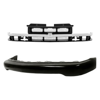 Sherman® - 2-Piece (Grille, Front Bumper Face Bar) (Value Line)