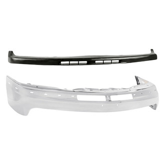 Sherman® - 2-Piece (Front Bumper Face Bar, Front Upper Bumper Valance) (Value Line)