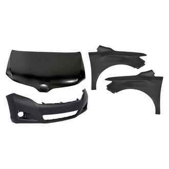Sherman® - 4-Piece (Front Bumper Cover, Front Driver and Passenger Side Fender, Hood Panel) (Value Line)