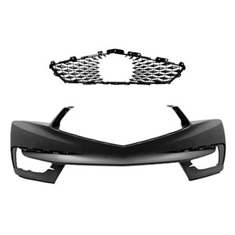 Sherman® - 2-Piece (Front Bumper Cover, Grille) (CAPA Certified)