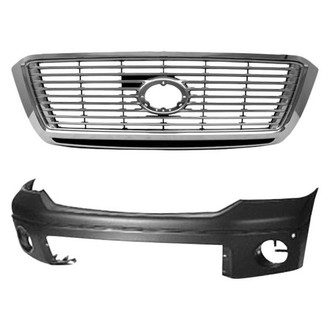 Sherman® - 2-Piece (Front Bumper Cover, Grille) (Value Line)