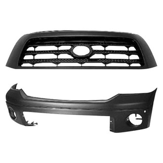 Sherman® - 2-Piece (Front Bumper Cover, Grille) (Value Line)