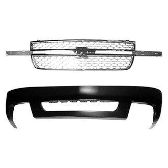 Sherman® - 2-Piece (Front Bumper Cover, Grille) (Value Line)