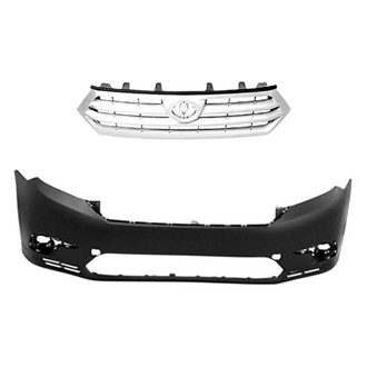 Sherman® - 2-Piece (Front Bumper Cover, Grille) (Value Line)