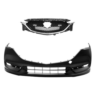 Sherman® BNDL-230316 - 2-Piece (Front Bumper Cover, Grille) (CAPA Certified)
