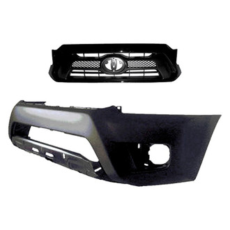 Sherman® - 2-Piece (Front Bumper Cover, Grille) (Value Line)