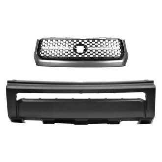 Sherman® - 2-Piece (Front Bumper Cover, Grille) (Value Line)
