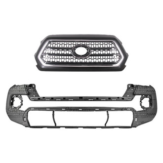 Sherman® - 2-Piece (Front Bumper Cover, Grille) (Value Line)