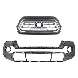 Sherman® - 2-Piece (Front Bumper Cover, Grille) (Value Line)