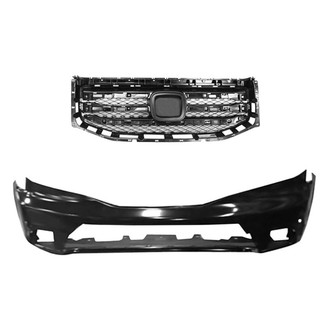 Sherman® - 2-Piece (Front Bumper Cover, Grille) (CAPA Certified)