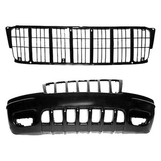 Sherman® - 2-Piece (Front Bumper Cover, Grille) (Value Line)