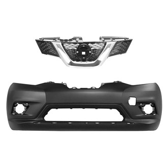 Sherman® - 2-Piece (Front Bumper Cover, Grille) (CAPA Certified)