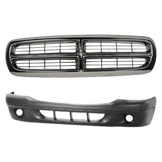 Sherman® - 2-Piece (Front Bumper Cover, Grille) (Value Line)