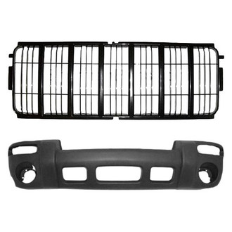 Sherman® - 2-Piece (Front Bumper Cover, Grille) (Value Line)