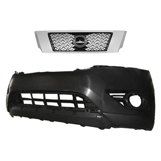 Sherman® - 2-Piece (Front Bumper Cover, Grille) (CAPA Certified)