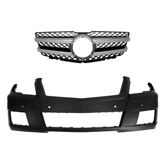 Sherman® - 2-Piece (Front Bumper Cover, Grille) (Value Line)