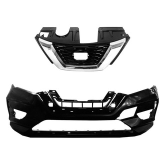 Sherman® - 2-Piece (Front Bumper Cover, Grille) (CAPA Certified)