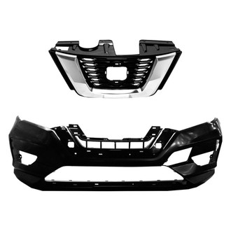 Sherman® - 2-Piece (Front Bumper Cover, Grille) (CAPA Certified)