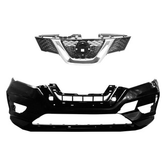 Sherman® - 2-Piece (Front Bumper Cover, Grille) (CAPA Certified)