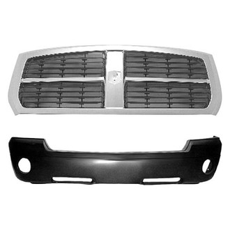 Sherman® - 2-Piece (Front Bumper Cover, Grille) (Value Line)