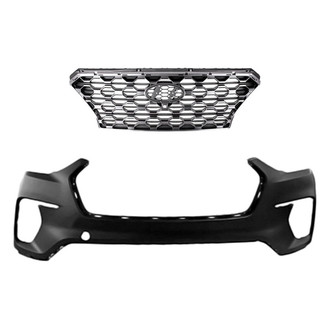 Sherman® - 2-Piece (Front Bumper Cover, Grille) (CAPA Certified)