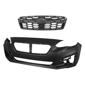 Sherman® - 2-Piece (Front Bumper Cover, Grille) (CAPA Certified)