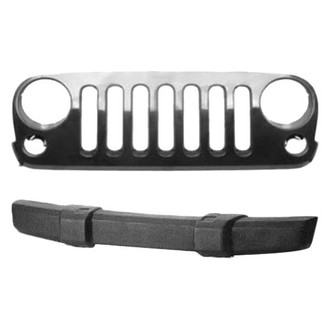 Sherman® - 2-Piece (Front Bumper Cover, Grille) (Value Line)