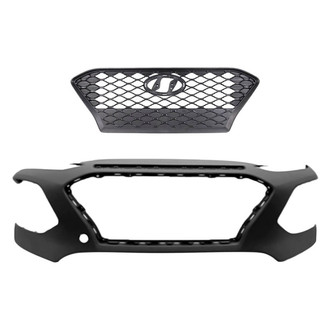 Sherman® - 2-Piece (Front Bumper Cover, Grille) (CAPA Certified)