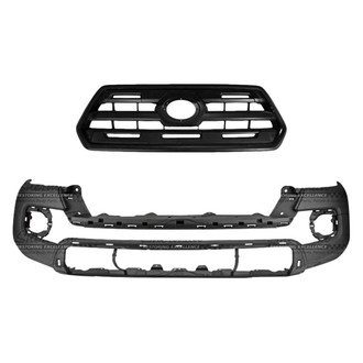 Sherman® - 2-Piece (Front Bumper Cover, Grille) (CAPA Certified)