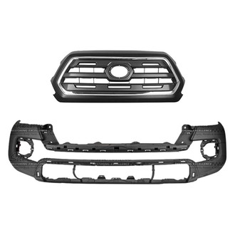 Sherman® - 2-Piece (Front Bumper Cover, Grille) (CAPA Certified)