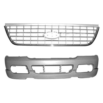 Sherman® - 2-Piece (Front Bumper Cover, Grille) (Value Line)