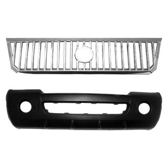 Sherman® - 2-Piece (Front Bumper Cover, Grille) (Value Line)