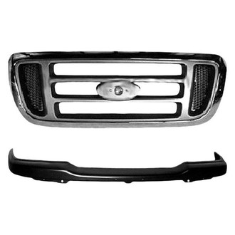 Sherman® - 2-Piece (Front Bumper Cover, Grille) (Value Line)