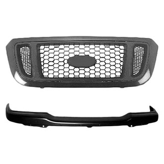 Sherman® - 2-Piece (Front Bumper Cover, Grille) (Value Line)
