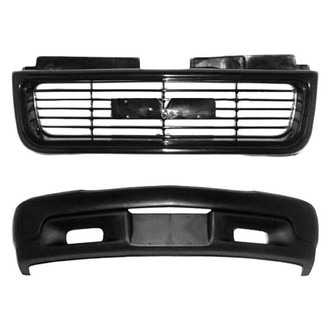 Sherman® - 2-Piece (Front Bumper Cover, Grille) (Value Line)