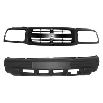 Sherman® - 2-Piece (Front Bumper Cover, Grille) (Value Line)