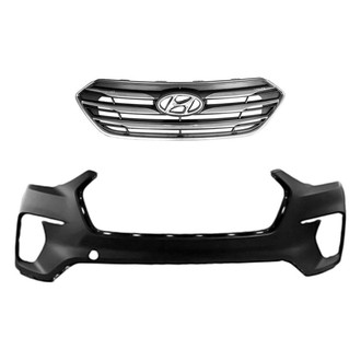 Sherman® - 2-Piece (Front Bumper Cover, Grille) (Value Line)